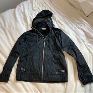 Columbia black rain slicker